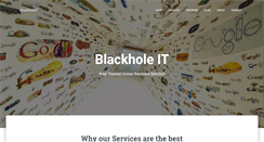 Desktop Screenshot of blackholeit.com